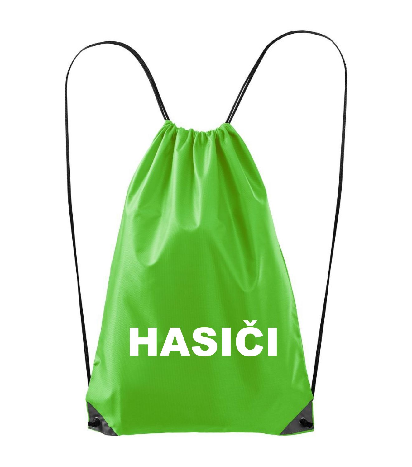 Batoh s nápisom HASIČI - zelená
