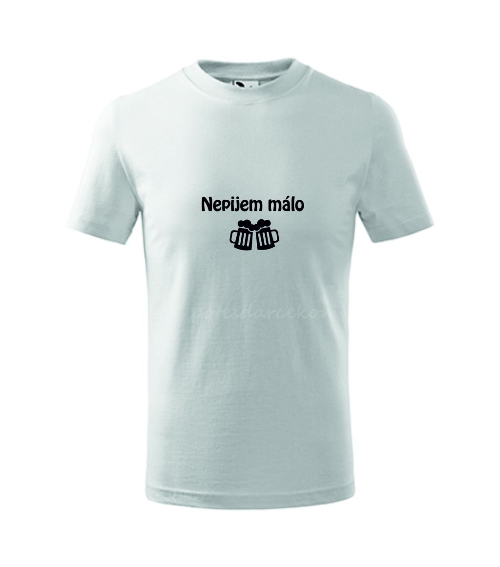 Nepijem málo - biele 