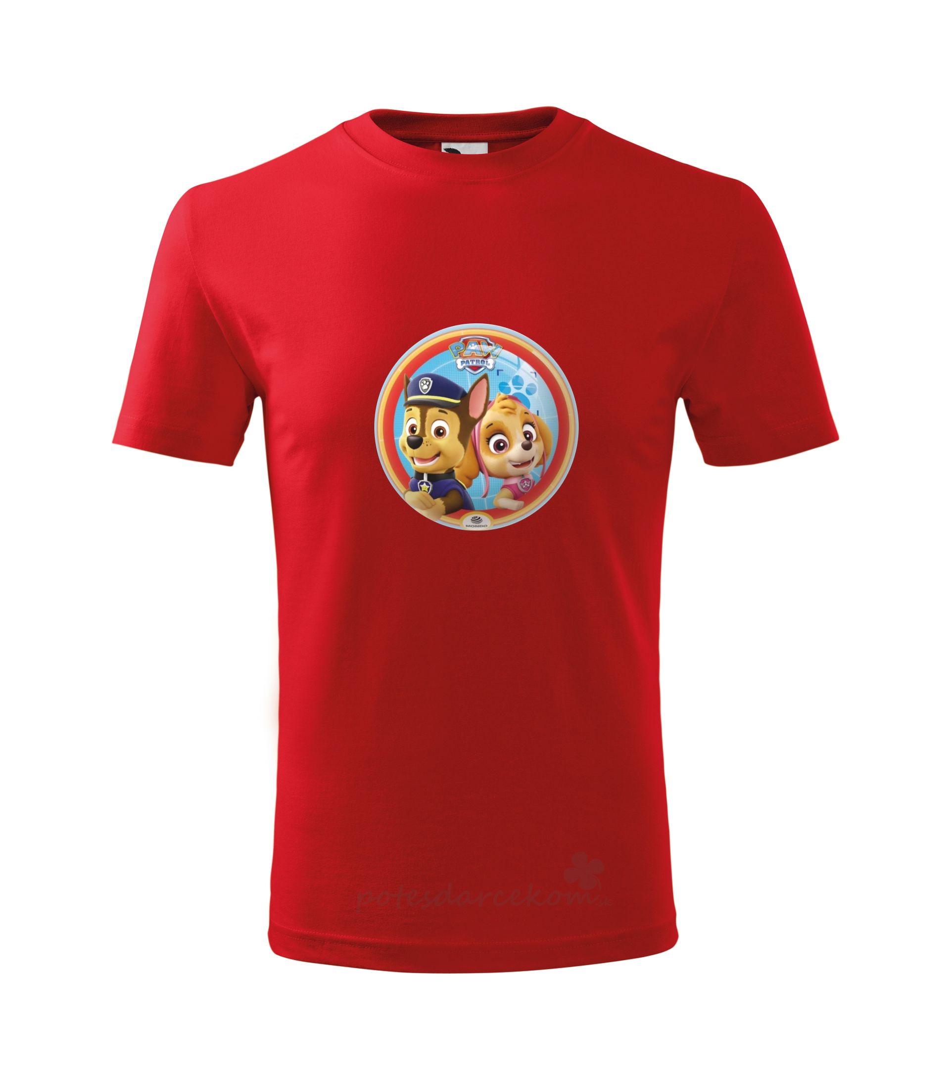 Tričko Labkova patrola - krátky rukáv 