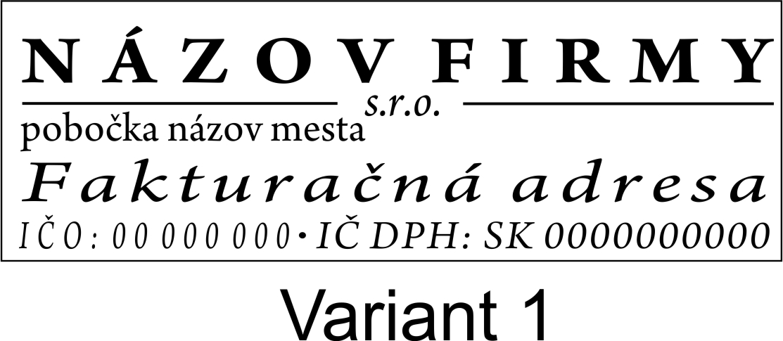 Pečiatka COLOP EOS 30 KIT