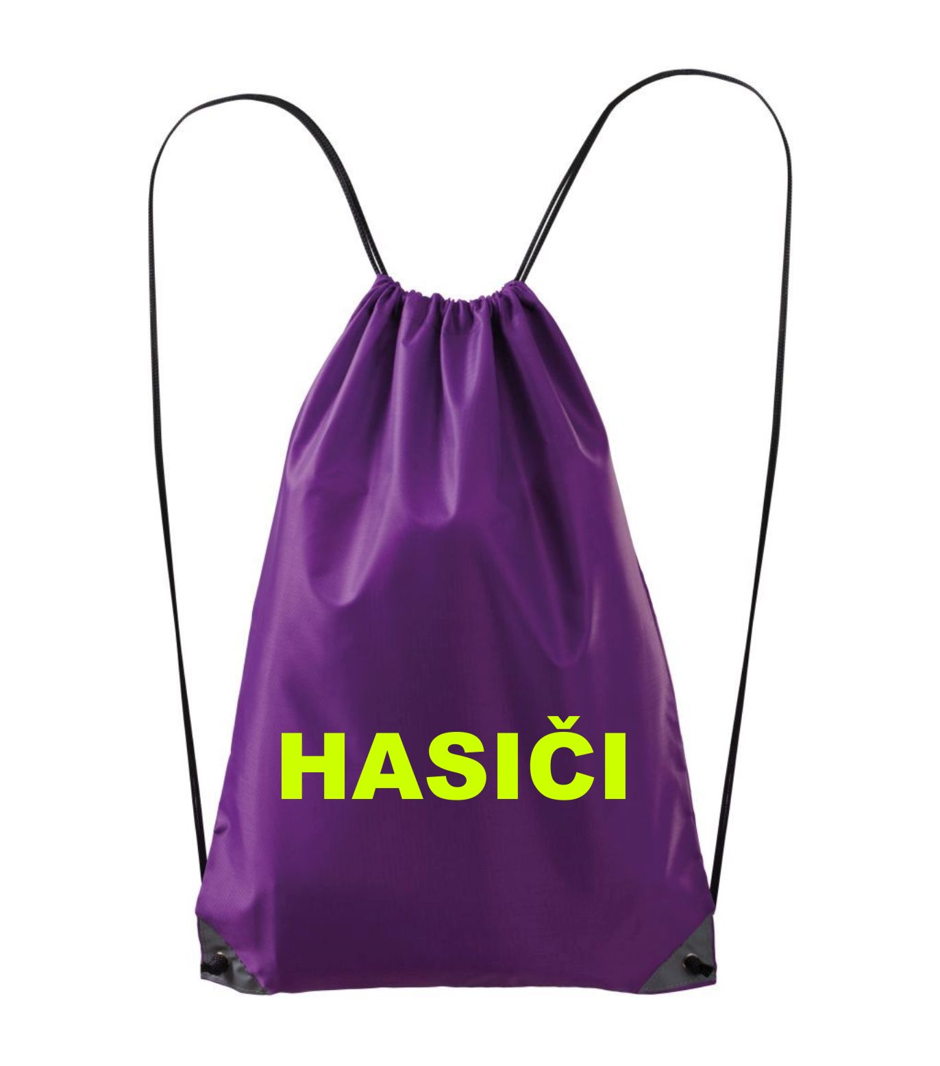 Batoh s nápisom HASIČI - fialová