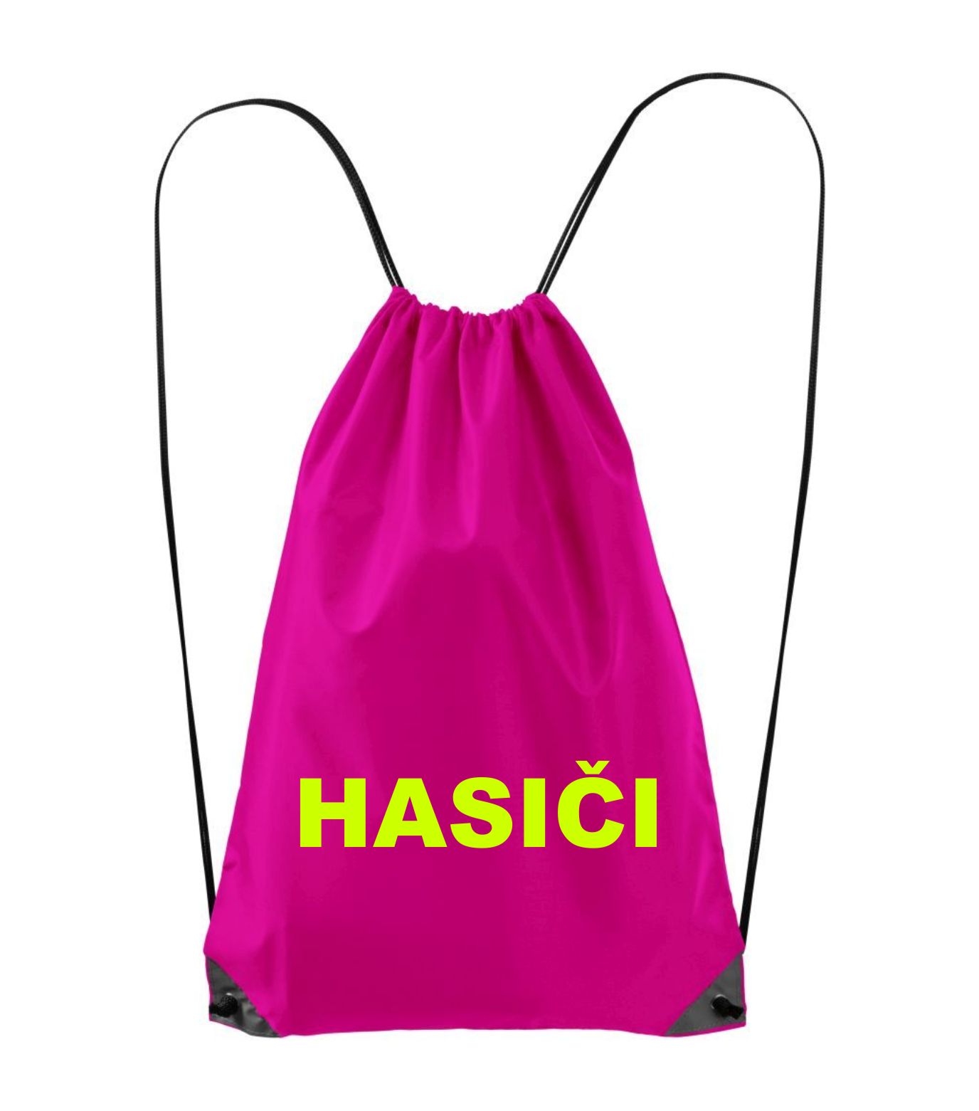 Batoh s nápisom HASIČI - ružová