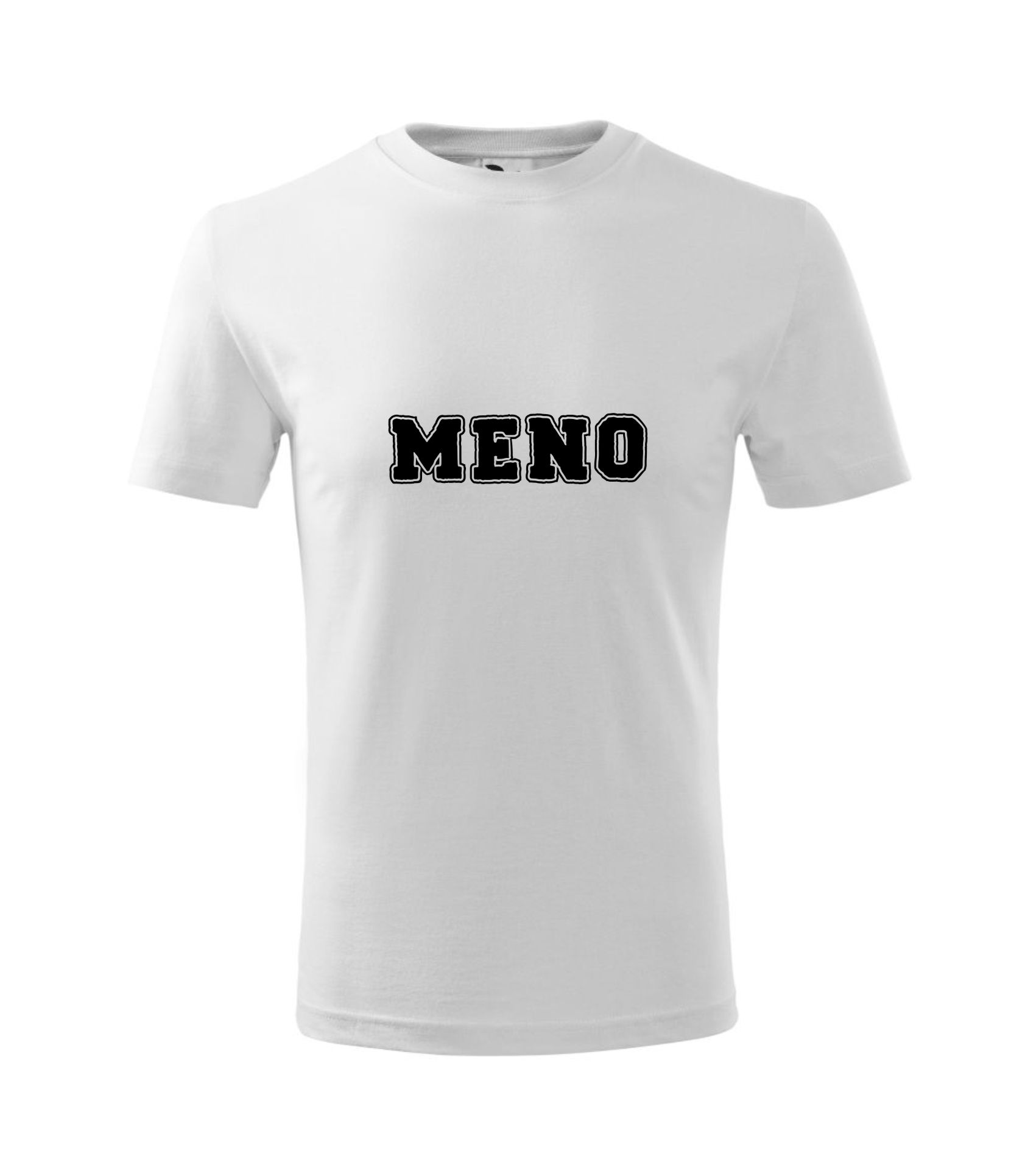 Tričko s menom - krátky rukáv 