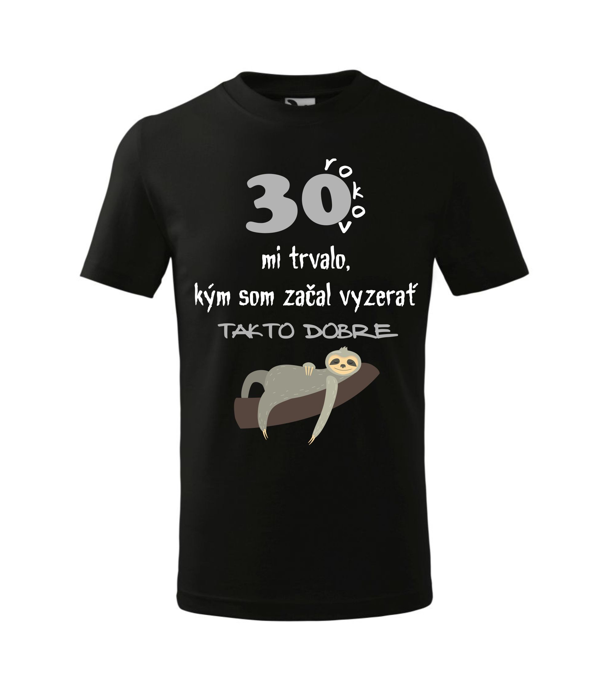 Pánske darčekové tričko - čierne 