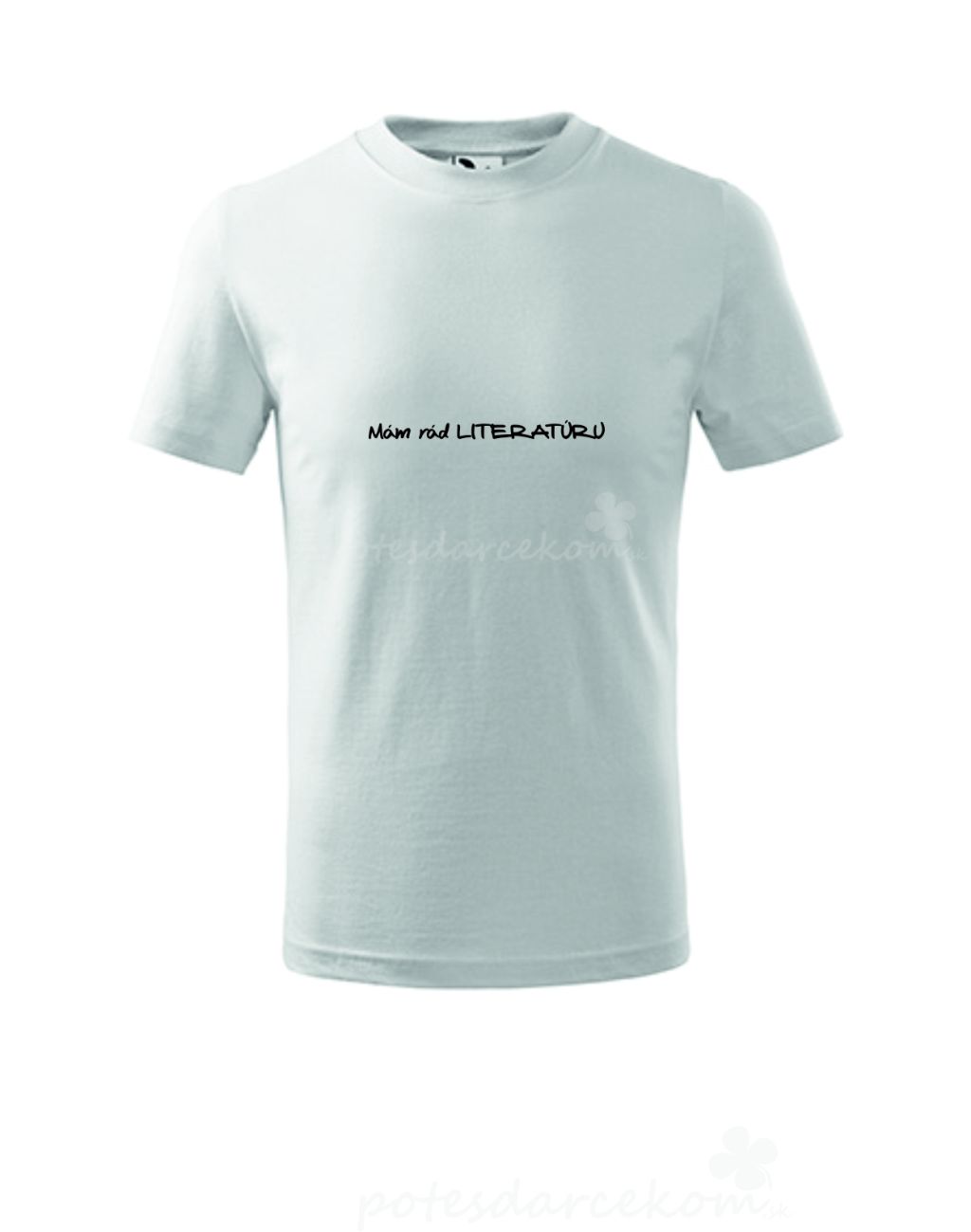 Vtipné tričko - LITER a TÚRA - biele