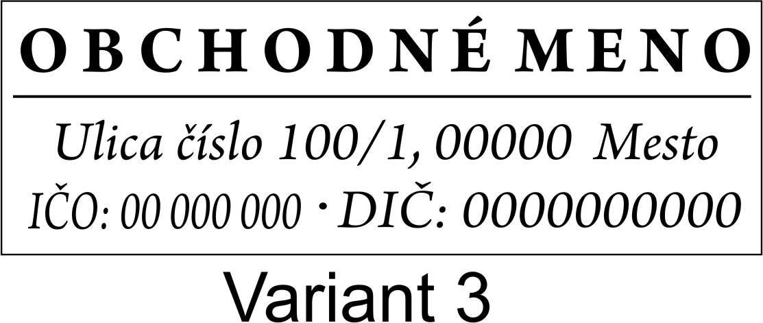 Pečiatka Colop EOS 20 KIT 