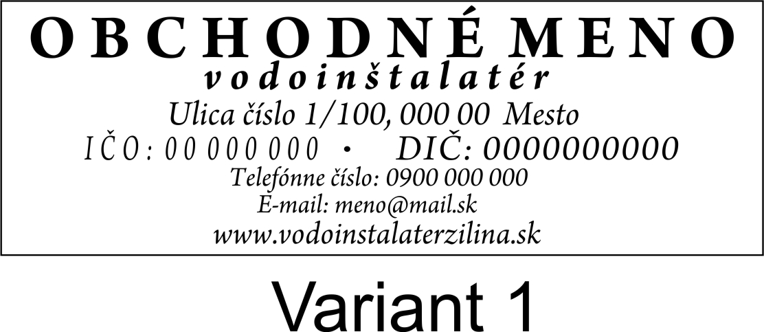 Pečiatka COLOP EOS 50 KIT