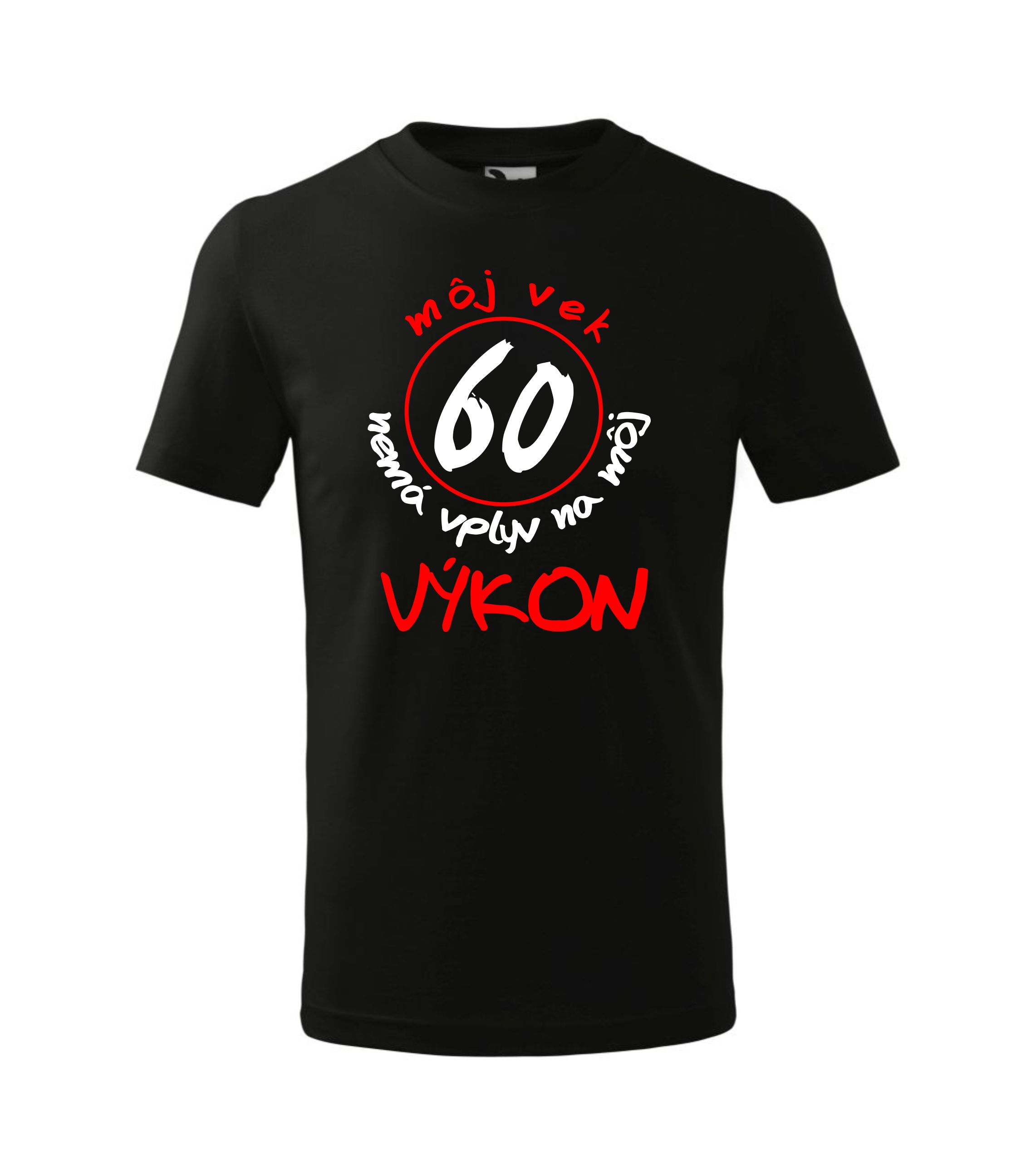 Pánske tričko - výkon - čierne 