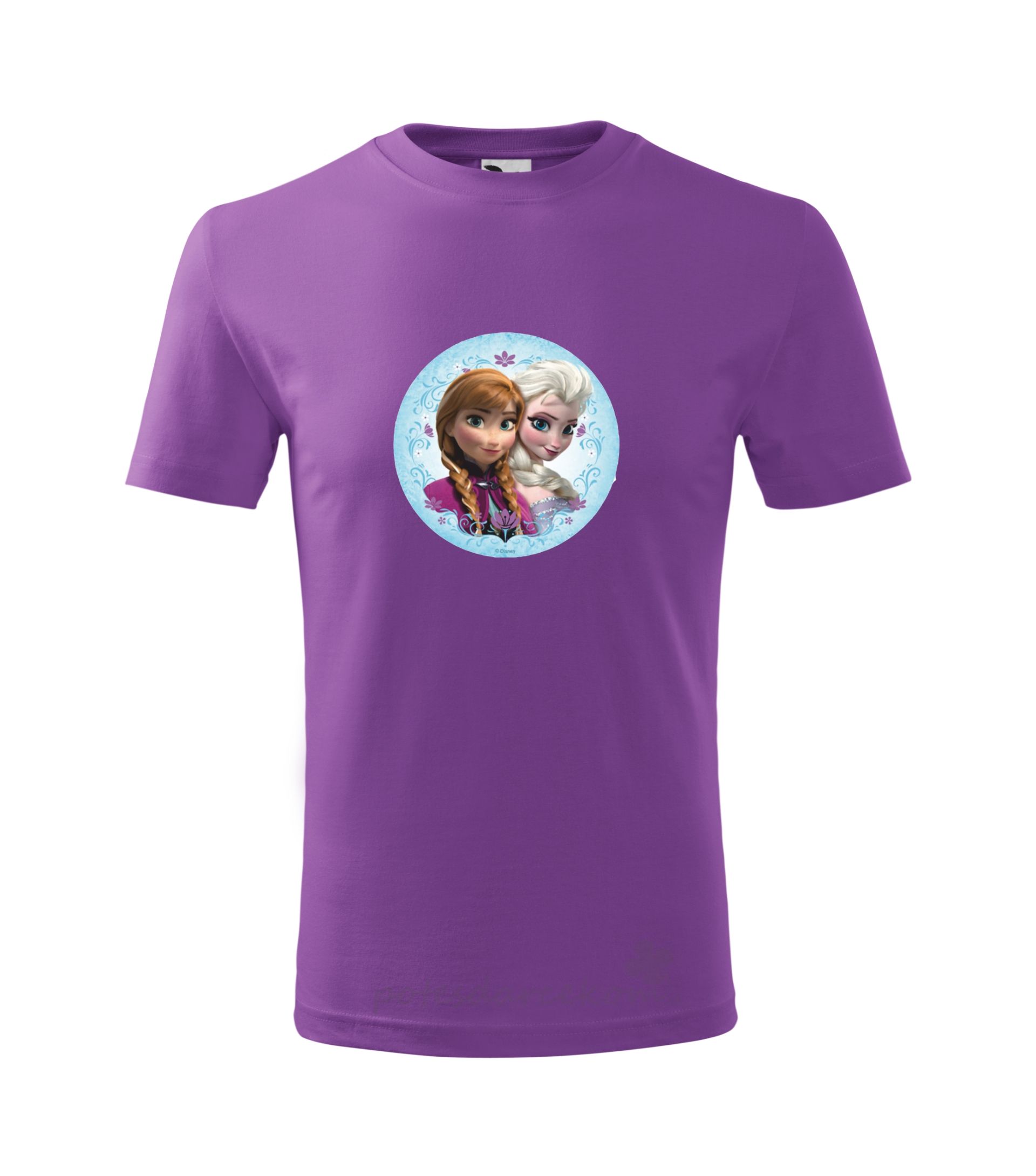 Tričko Ľadové kráľovstvo - krátky rukáv