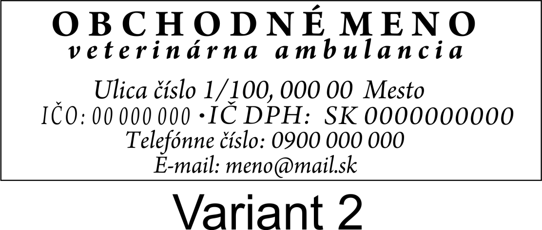 Pečiatka COLOP EOS 50 KIT