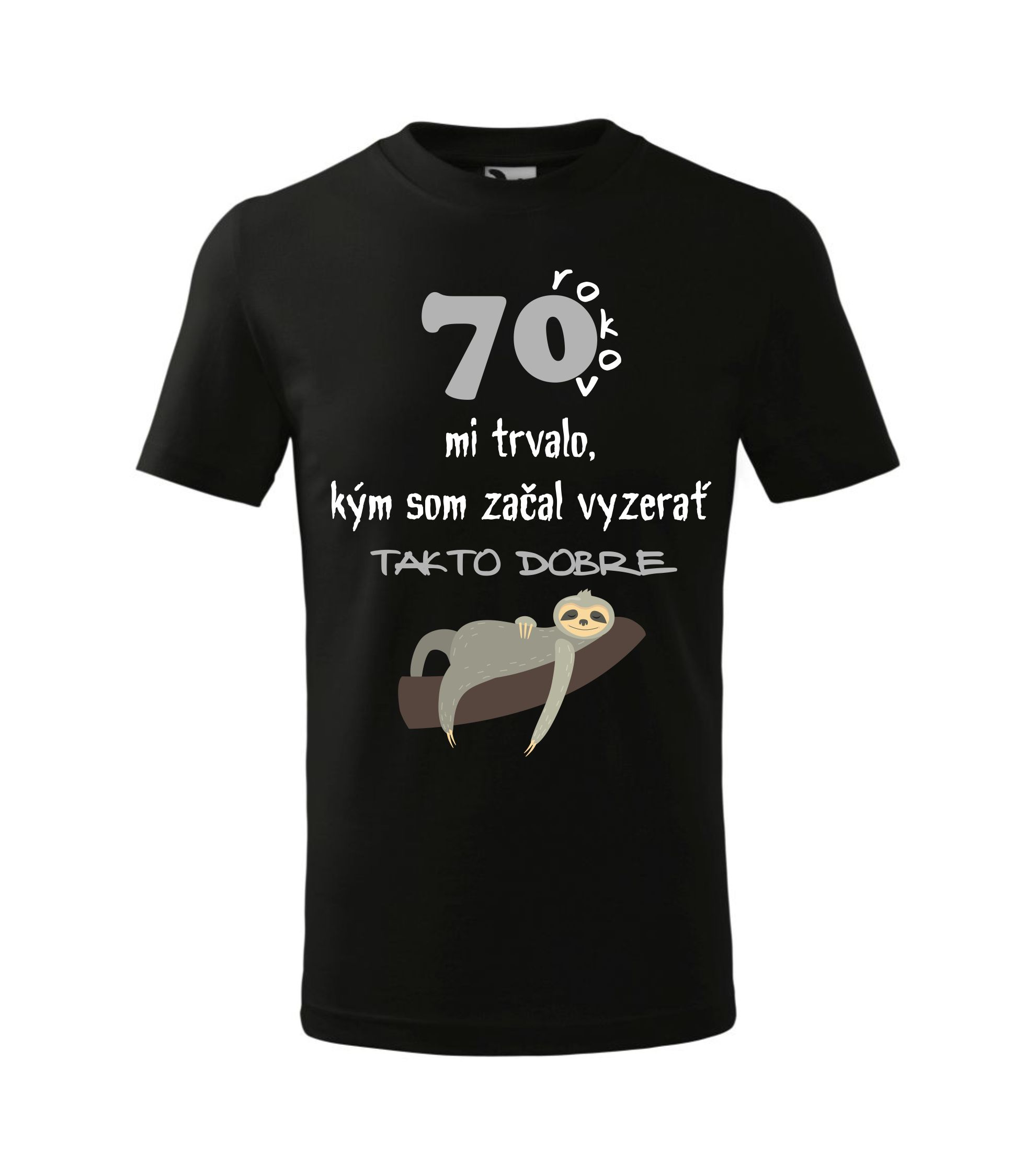 Pánske darčekové tričko - čierne 