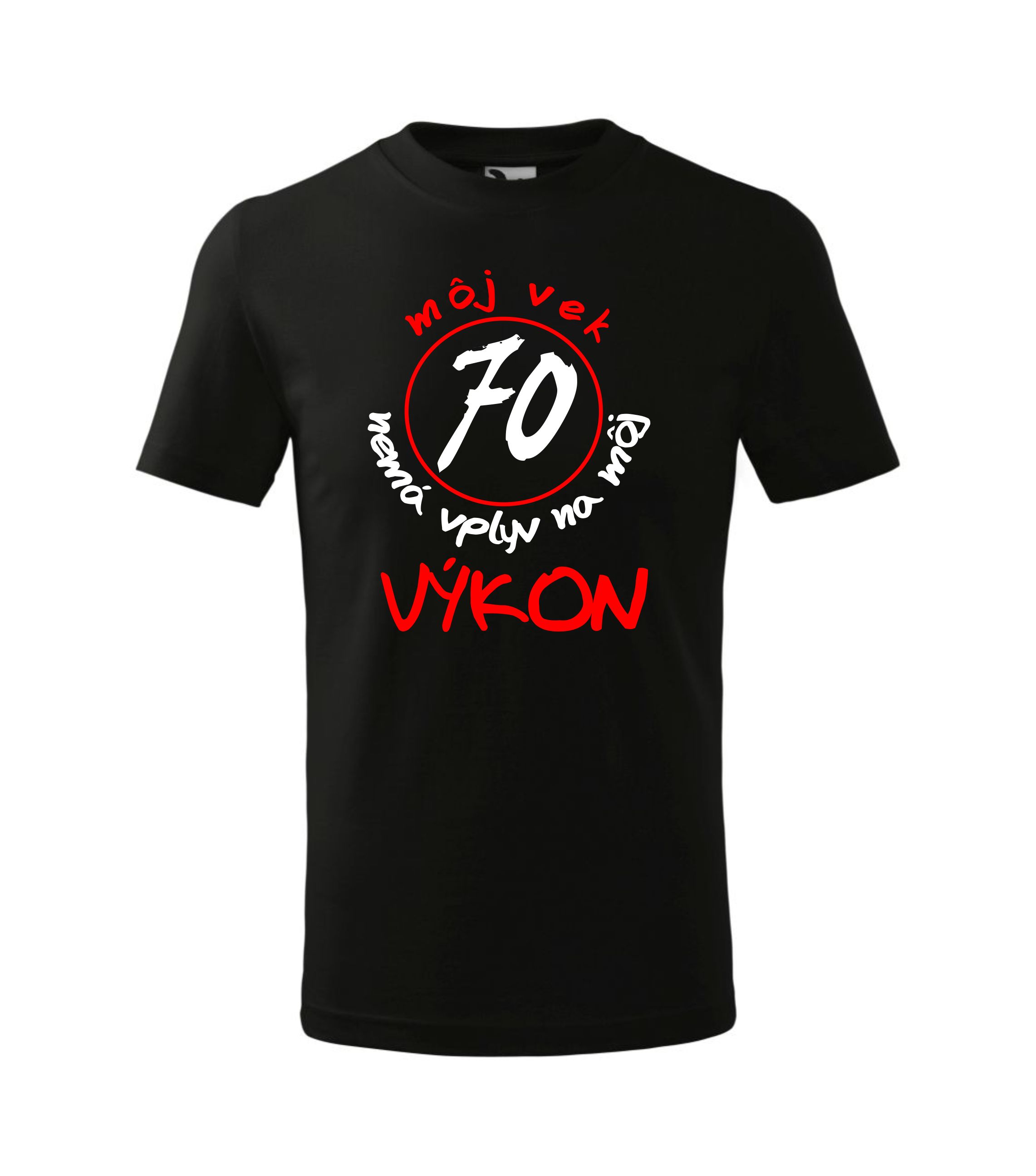 Pánske tričko - výkon - čierne 