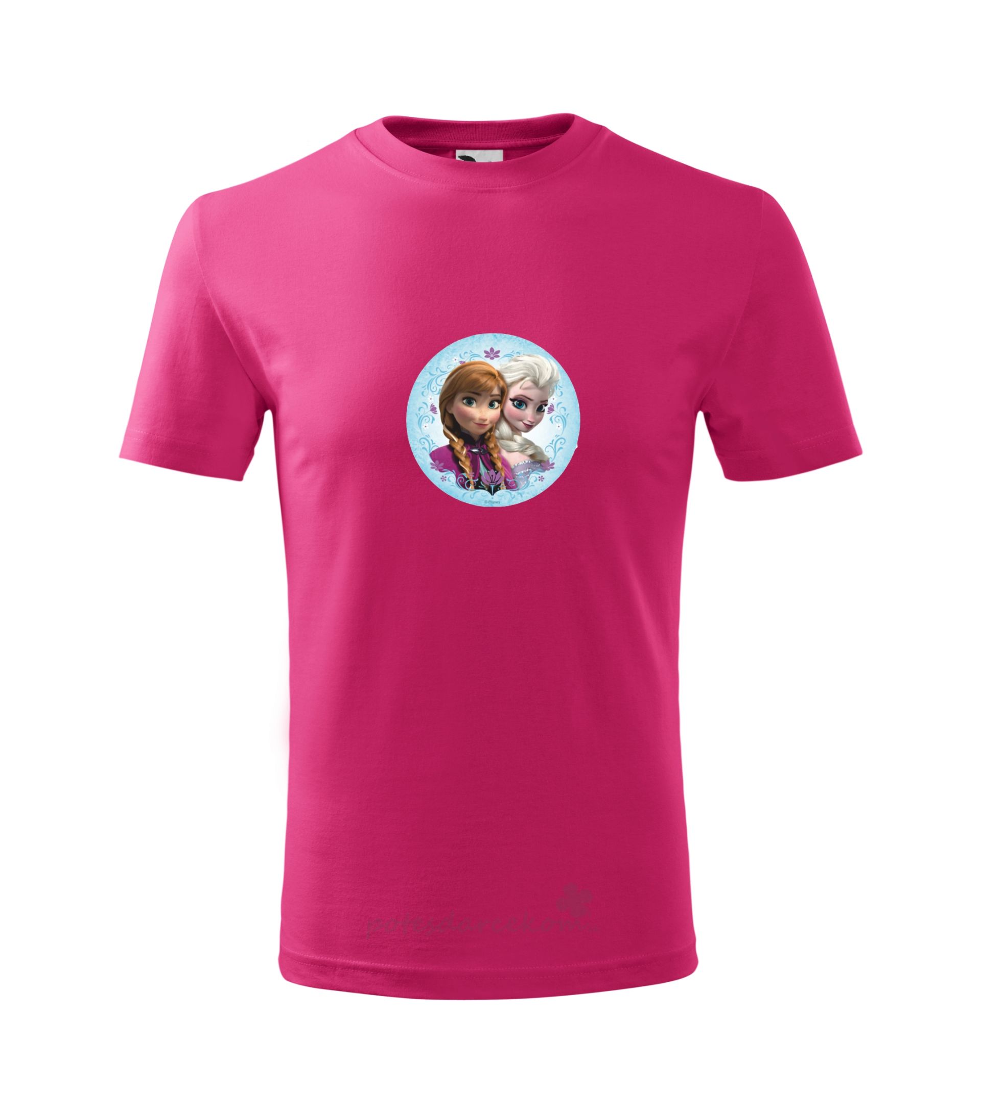 Tričko Ľadové kráľovstvo - krátky rukáv