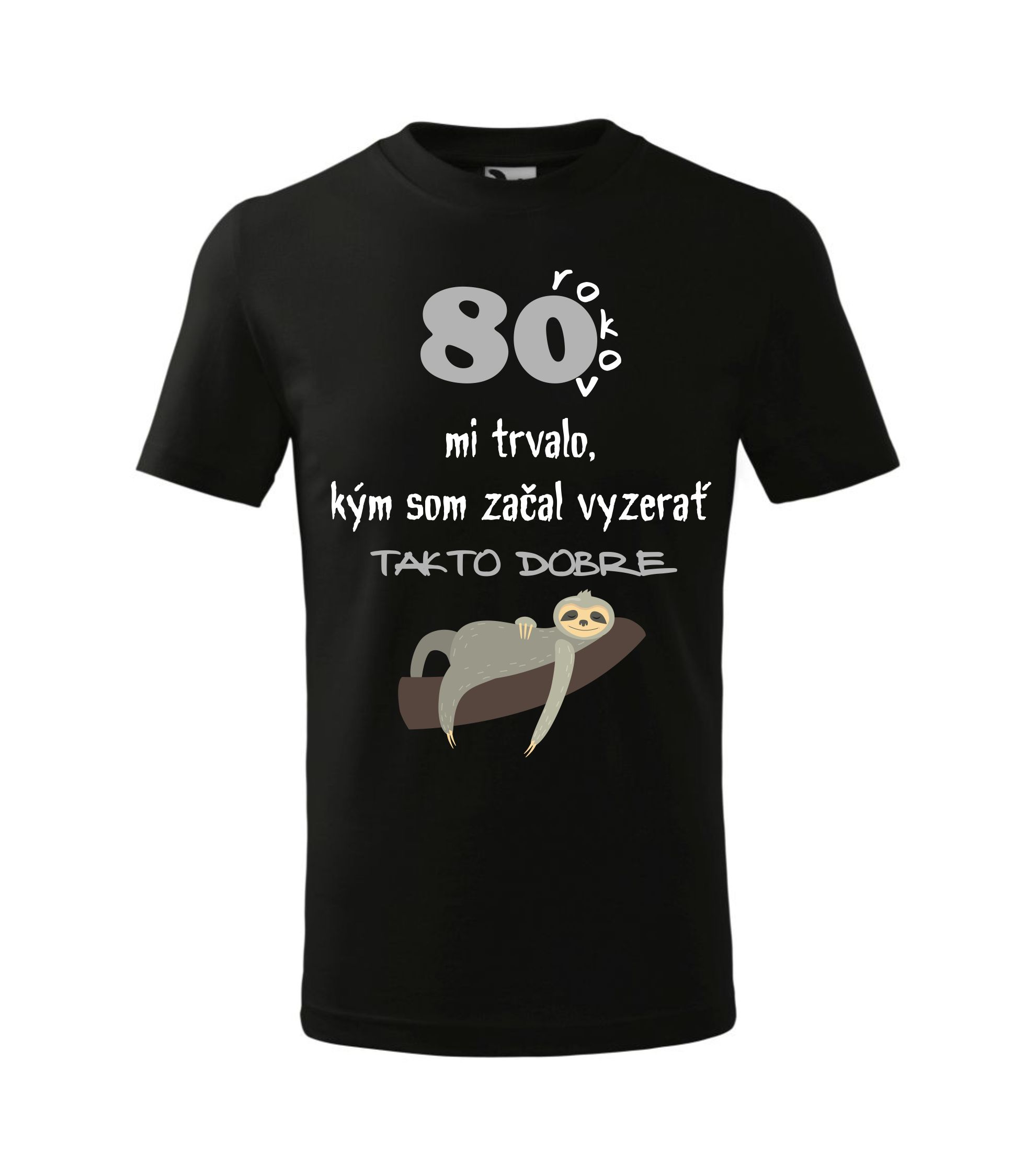 Pánske darčekové tričko - čierne 