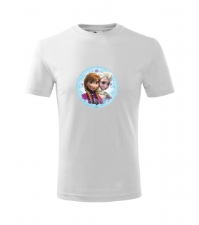 Tričko Ľadové kráľovstvo - krátky rukáv