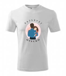 Tričko s nápisom Najlepší otecko