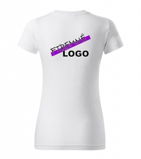 Dámske tričko s vlastným logom 160g/m2