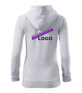 Mikina dámska s vlastným logom