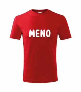 Tričko s menom - krátky rukáv