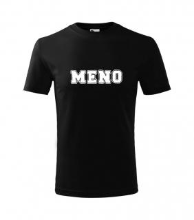 Tričko s menom - krátky rukáv 