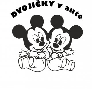 Samolepka - dieťa v aute 